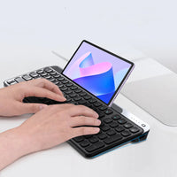 لوحة مفاتيح لاسلكية Lenyes WK106 صامتة حامل مدمج بلوتوث مزدوج 2.4GHz 99 مفتاح شحن Type-C | Lenyes WK106 Silent Wireless Keyboard Dual Bluetooth 2.4GHz 99 Keys Built-in Stand Type-C