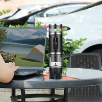 ماكينة قهوة ليبريسو بورتا بريو المحمولة 4 في 1 مع خفاقة حليب | LePresso Portabrew 4-in-1 Portable Coffee Machine With Milk Frother