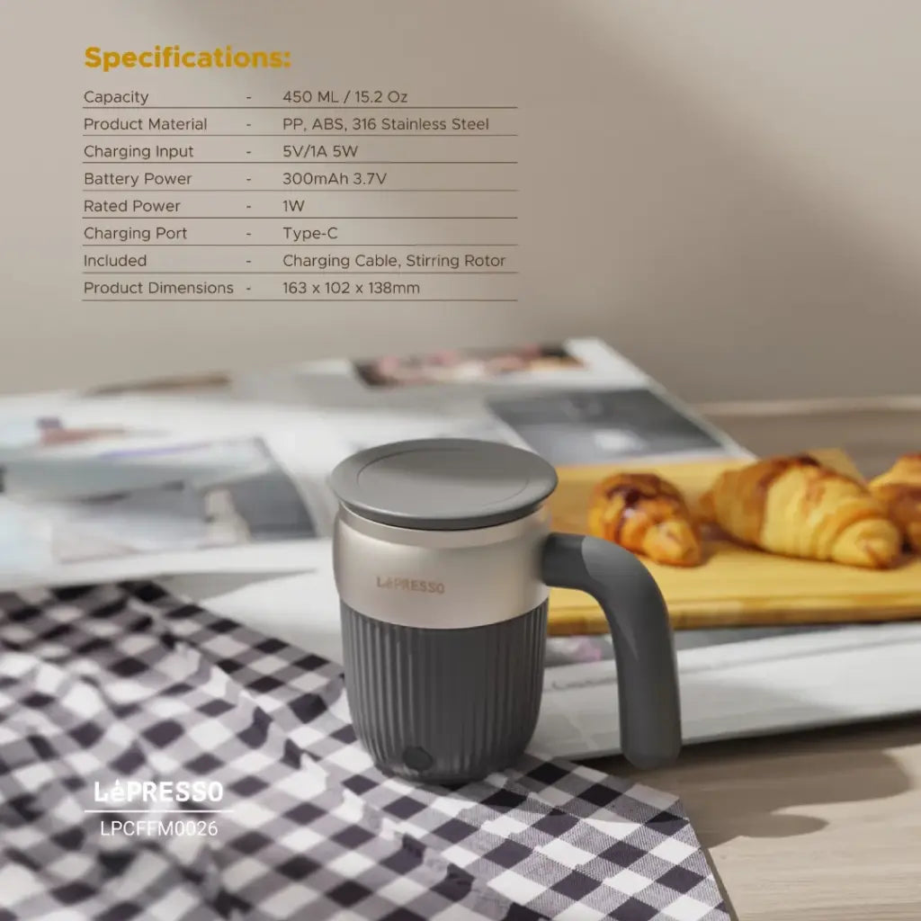 Kûpa Lepresso Auto Magnetic Stirring, 450ml - Gewr