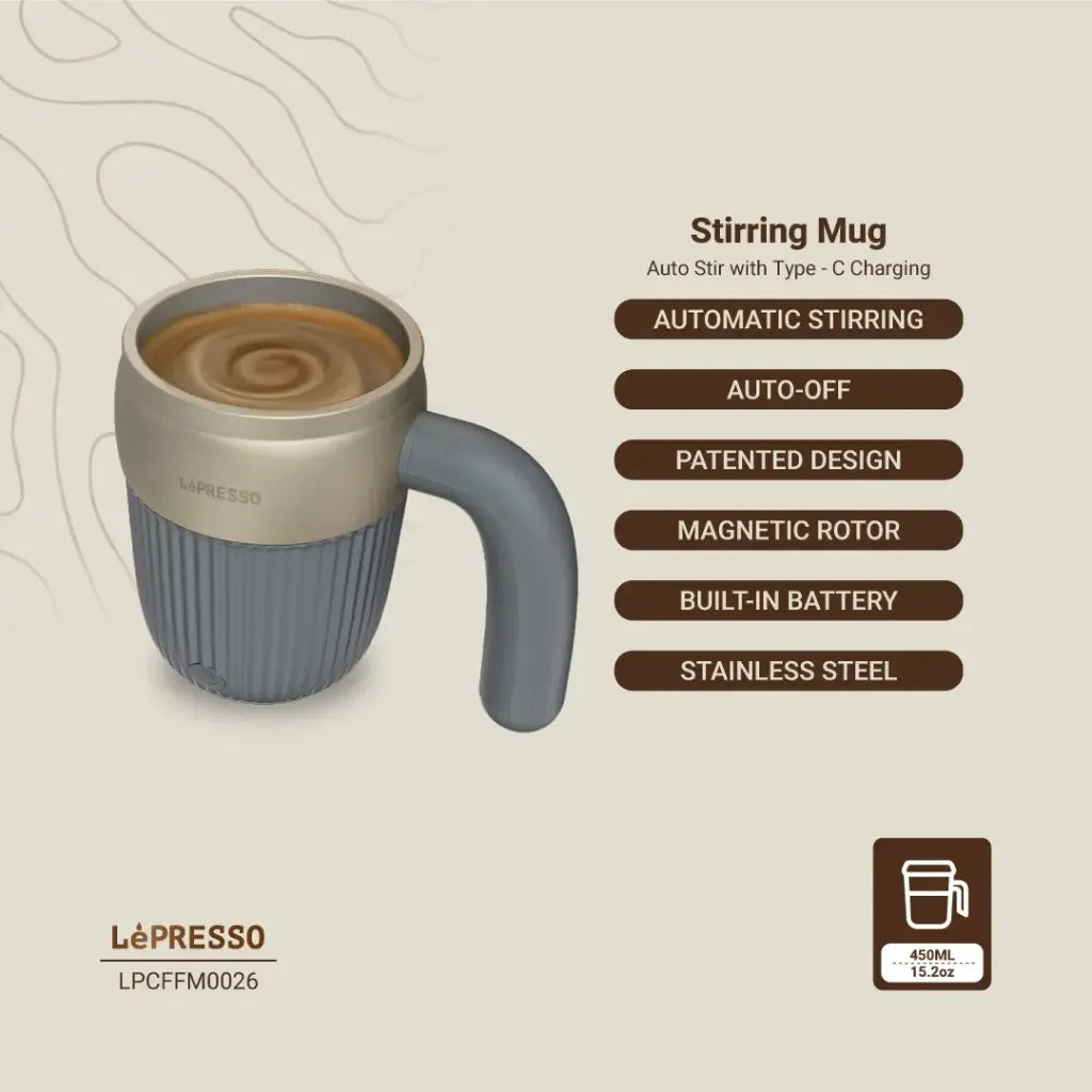 Kûpa Lepresso Auto Magnetic Stirring, 450ml - Gewr