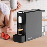 Makîneya Espressoyê ya LePresso Baristo - Reş