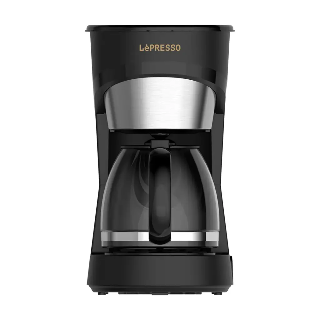 Makîneya Qehweyê ya Lepresso 900W - Reş | Makîneya Qehweyê ya Dilopî ya Lepresso - Reş