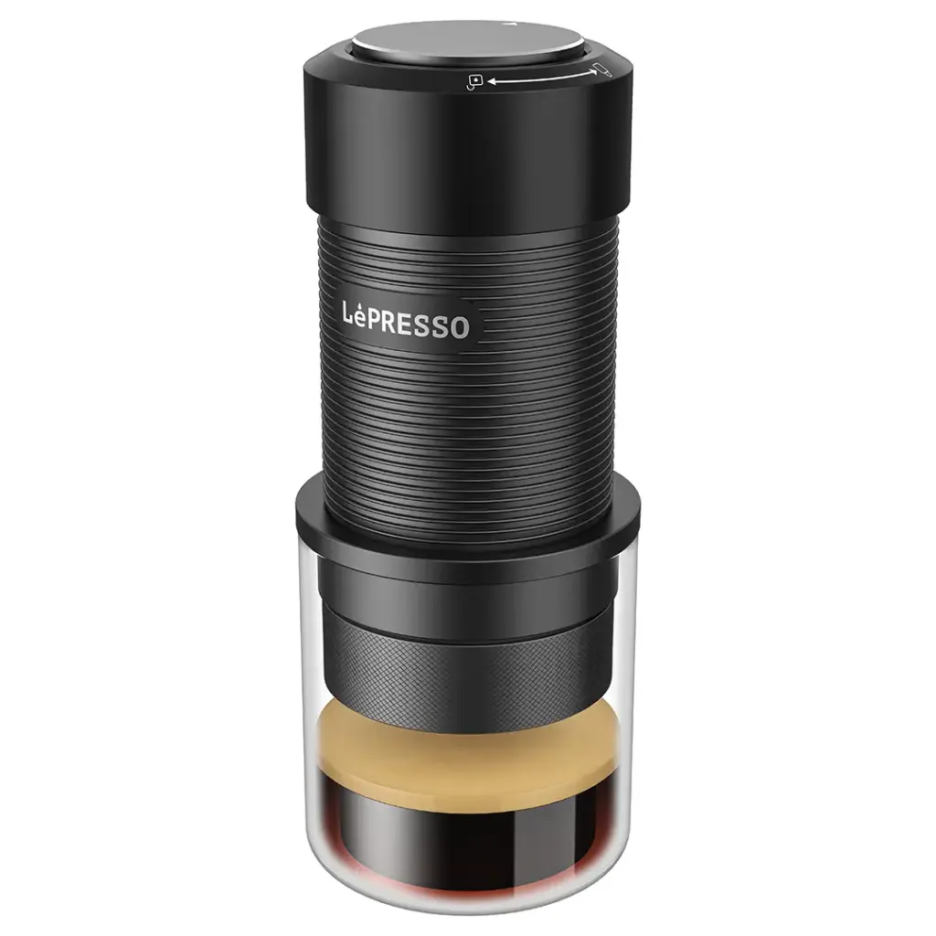 ماكينة ليبريسو اليدوية لتحضير الاسبريسو - اسود | LePresso Hand Press Espresso Maker - Black