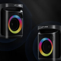 مكبر صوت لينيس S881 كاراوكي 120W بلوتوث 5.3 TWS مقاوم للماء إضاءة RGB راديو FM | Lenyes S881 120W Karaoke Bluetooth 5.3 TWS Waterproof RGB FM Speaker