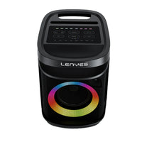 مكبر صوت لينيس S881 كاراوكي 120W بلوتوث 5.3 TWS مقاوم للماء إضاءة RGB راديو FM | Lenyes S881 120W Karaoke Bluetooth 5.3 TWS Waterproof RGB FM Speaker