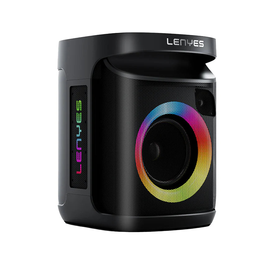مكبر صوت لينيس S881 كاراوكي 120W بلوتوث 5.3 TWS مقاوم للماء إضاءة RGB راديو FM | Lenyes S881 120W Karaoke Bluetooth 5.3 TWS Waterproof RGB FM Speaker