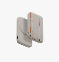 UNIQ Lyden Lexa 5000 DE magnetic power bank Clay Reverie - front view