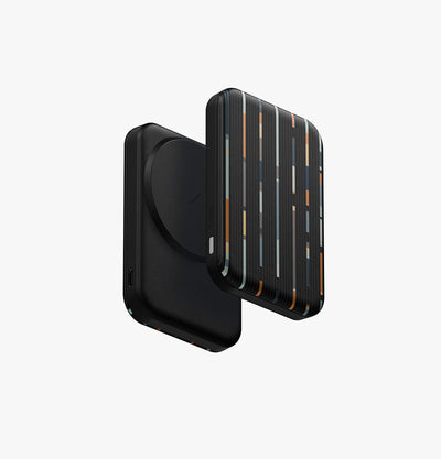UNIQ Lyden Lexa 5000 DE magnetic power bank Midnight Muse - front view
