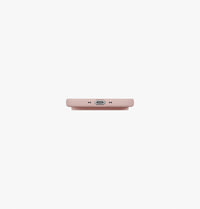UNIQ Lino hybrid silicone case for iPhone Air Blush Pink - camera bezel