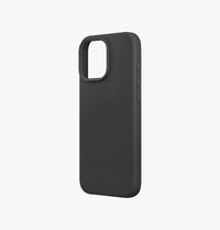 UNIQ Lino Hue case for iPhone 16 Pro Max Grey - angled view