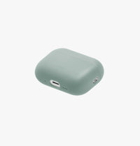 UNIQ Lino hybrid silicone case for AirPods Pro 3 Iceplant Green - flat lay