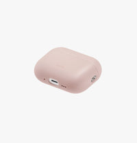 UNIQ Lino hybrid silicone case for AirPods Pro 3 Blush Pink - flat lay