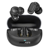 سماعات بروميت لاش برو اللاسلكية عالية الدقة - أسود | Promate Lush-Pro High-Definition TWS Earbuds with IntelliTouch - Black