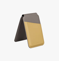 UNIQ Lyden DS magnetic card holder - folded stand side view