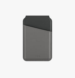 UNIQ Lyden DS magnetic card holder with stand Rhino Grey Black