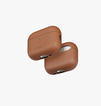 UNIQ Lyden Vex leatherette case for AirPods Pro 3 Caramel - packaging