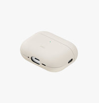UNIQ Lyden Vex leatherette case for AirPods Pro 3 Clay - flat lay