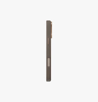 UNIQ Lyden DS case for iPhone 16 Pro Max Natural Flint - aluminium side buttons