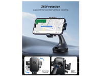 حامل هاتف للسيارة جويرووم للزجاج الامامي والداشبورد مع دوران 360 درجة | JOYROOM JR-OK6 Car Phone Mount for Windshield – 360° Rotatable