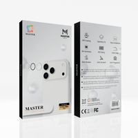 Master 3D Camera Lens Protector for iPhone 17 Pro / 17 Pro Max – Clear | واقي عدسة كاميرا ماستر ثري دي شفاف لآيفون 17 برو / 17 برو ماكس