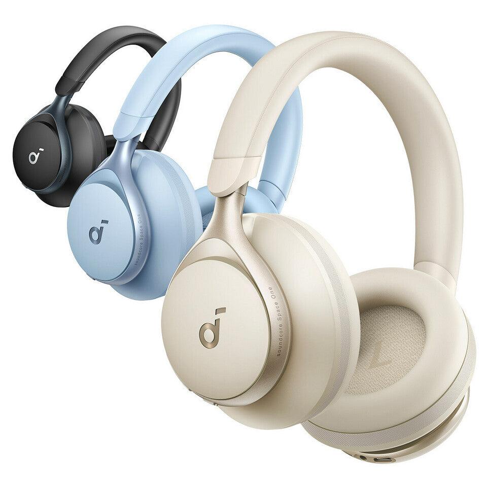سماعات انكر ساوندكور سبيس وان, الغاء ضوضاء نشط, 40 ساعة تشغيل مع ANC | Anker Soundcore Space One Noise Cancelling Headphones, 40H ANC Playtime