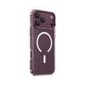 كفر ماستر MagSafe مقاوم للاصفرار لآيفون 18 برو ماكس - عنابي | Master Non-Yellowing Magsafe Case For iPhone 18 Pro Max – Burgundy