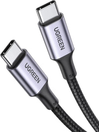 UGREEN USB-C to USB-C PD Fast Charging Cable 60W 1M | كيبل يوجرين USB-C شحن سريع 60 واط 1 متر