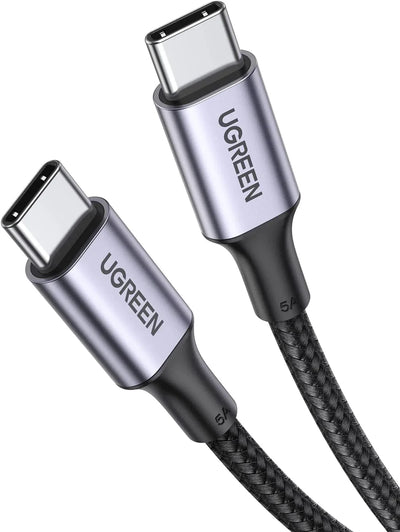 UGREEN USB-C to USB-C PD Fast Charging Cable 60W 1M | كيبل يوجرين USB-C شحن سريع 60 واط 1 متر