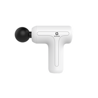 مسدس تدليك ماستر ببطارية 1200mAh وخمسة مستويات - أبيض | Master Massage Gun 1200mAh Type-C 5 Levels – White