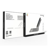 لوحة مفاتيح ماستر Magic من الألومنيوم لآيباد الجيل العاشر 10.9 وآيباد A16 - أسود | Master Aluminum Magic Keyboard for iPad 10th Gen 10.9″ / iPad 11″ A16 – Black