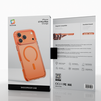 Master Shockproof Case for iPhone 17 Pro Max – Black | كفر ماستر مضاد للصدمات لآيفون 17 برو ماكس أسود