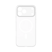 Momax CaseFORM Lite MTAP25XL Case iPhone 17 Pro Max Transparent White - Angle