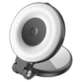 إضاءة حلقية مغناطيسية قابلة للشحن تدور 360 درجة | Promate MagHalo-Pro MagSafe LED Ring Light - أسود