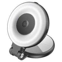 Promate MagHalo-Pro Black MagSafe rechargeable LED ring light - main view