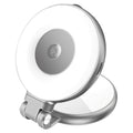 إضاءة حلقية مغناطيسية قابلة للشحن تدور 360 درجة | Promate MagHalo-Pro MagSafe LED Ring Light - رمادي