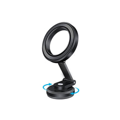 Promate MagHoop-HG Black foldable magnetic ring smartphone holder - main view