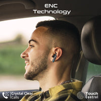 Promate MagMount-BT built-in Bluetooth mono ENC earphone detail