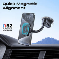 Promate MagMount-Pro flexible gooseneck arm - angle view