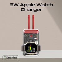 Promate Mavrix-20 Power Bank 20000mAh 65W Transparent Red-LED Display