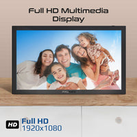 Promate Memoria-15 Black digital photo frame - angle view