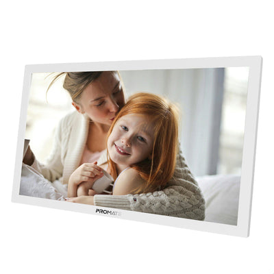 Promate Memoria-15 White 15.6 inch Full HD Wi-Fi digital photo frame - main view