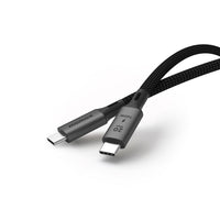 كيبل موماكس إليت تايب سي الى تايب سي بقدرة شحن 100 واط وطول 1 متر | Momax Elite 100W USB‑C to USB‑C Braided Cable, 1 m