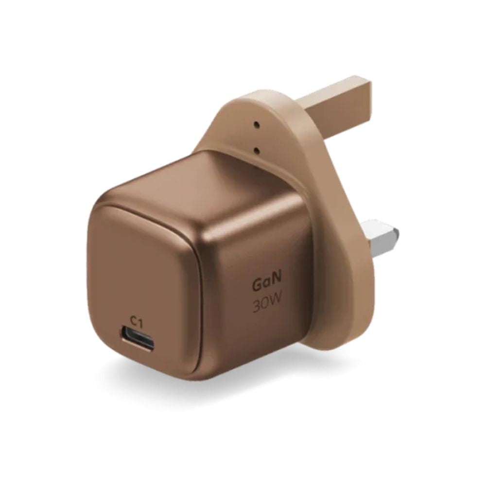 شاحن موماكس 1-جارج بمنفذ تايب سي وبقدرة شحن 30 واط | Momax 1-Charge 30W GaN USB-C Charger