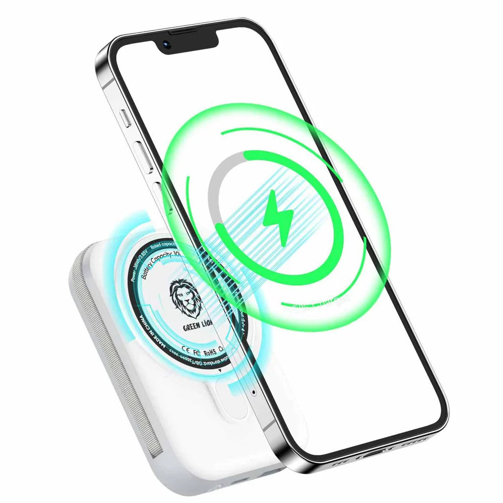 Bankeya Hêzê ya Green Lion Monaco MagSafe 10,000mAh 22.5W