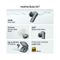 Realme 7 TWS Wireless Earbuds RMA2408 | سماعات ريلمي 7 اللاسلكية