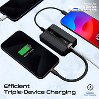 Promate Neo-10Uni Power Bank 10000mAh 30W PD Bidirectional Cable Black-Cable