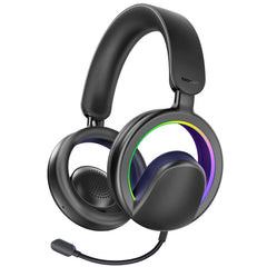 Promate Novon Open Ear Wireless Headphones 400mAh Black-Front