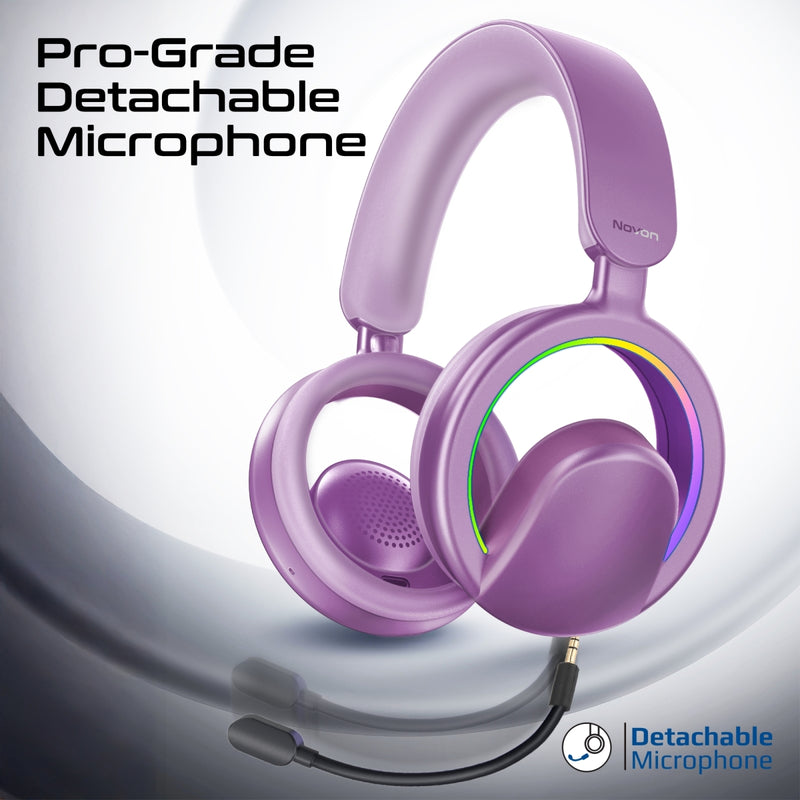 Promate Novon Open Ear Wireless Headphones 400mAh Purple-Detail