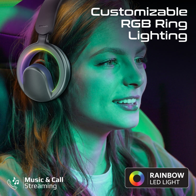 Promate Novon Open Ear Wireless Headphones 400mAh Black-RGB