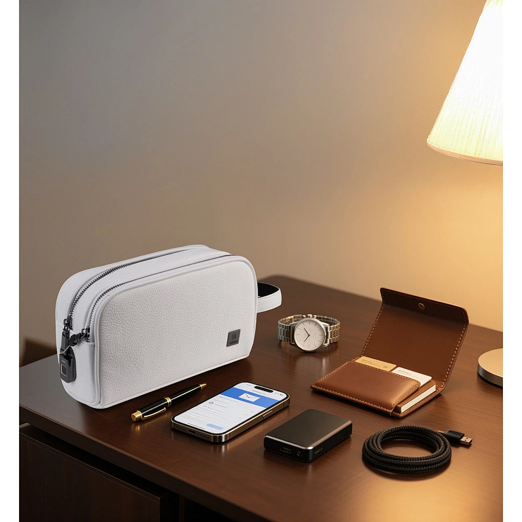 حقيبة جلد ويوو فانتوم برو ببصمة الاصبع الذكية | WiWU Phantom Pro Smart Fingerprint Leather Bag